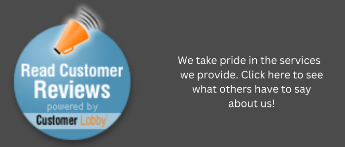 We take pride in the services we provide. Click here to see what others have to say about us! (3)